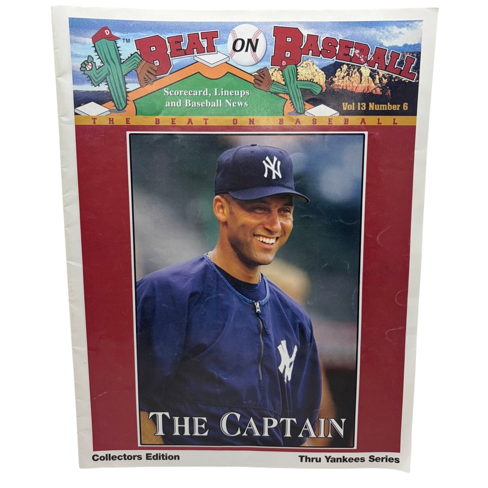 Beat on Baseball Vol 13 No 6 Derek Jeter Yankees The Captain Scouting Report